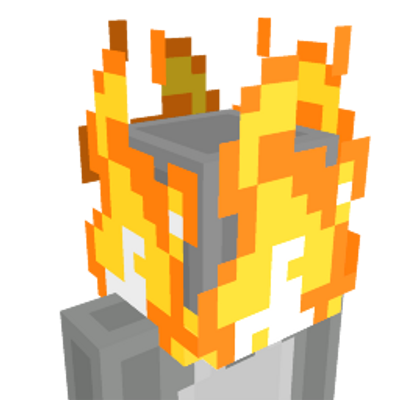 Head on Fire on the Minecraft Marketplace by Blocky