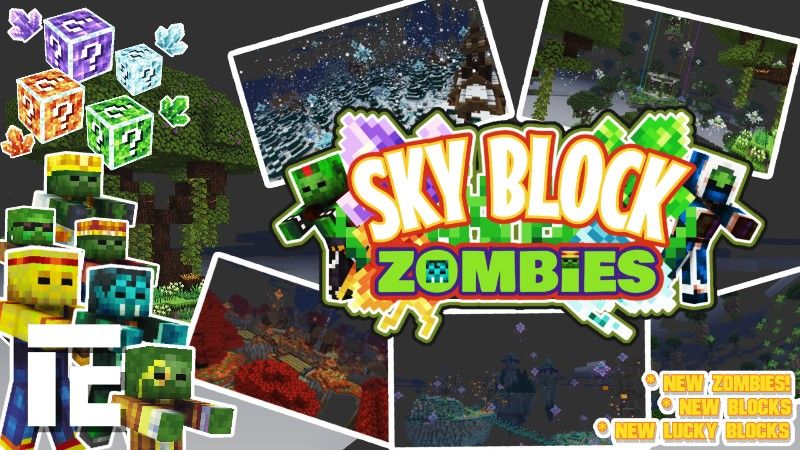 Sky Block Zombies on the Minecraft Marketplace by Galaxy Games