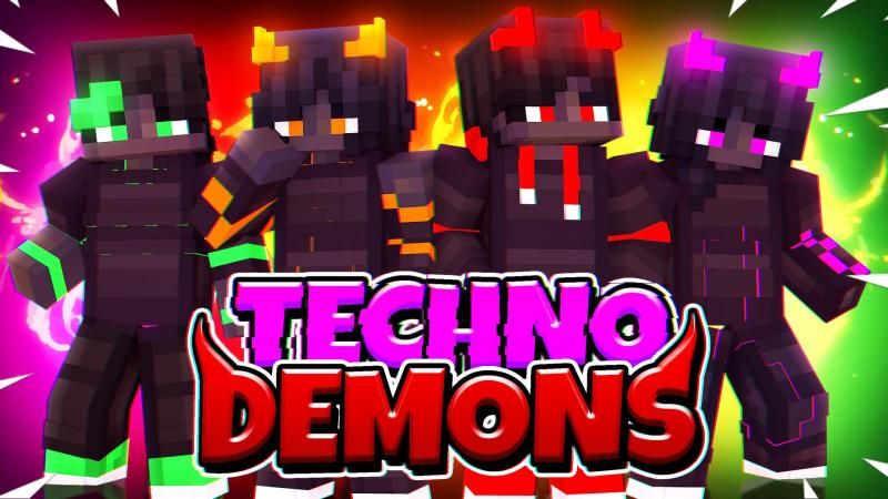 Techno Demons on the Minecraft Marketplace by Podcrash Techno Demons on the Minecraft Marketplace by Podcrash