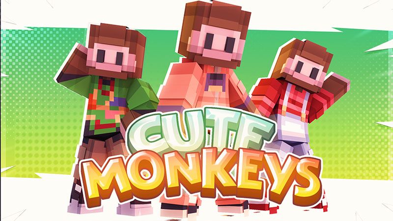 Cute Monkeys on the Minecraft Marketplace by Mine-North Cute Monkeys on the Minecraft Marketplace by Mine-North