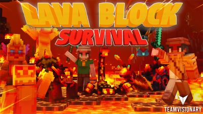 Lava Block Survival on the Minecraft Marketplace by Team Visionary
