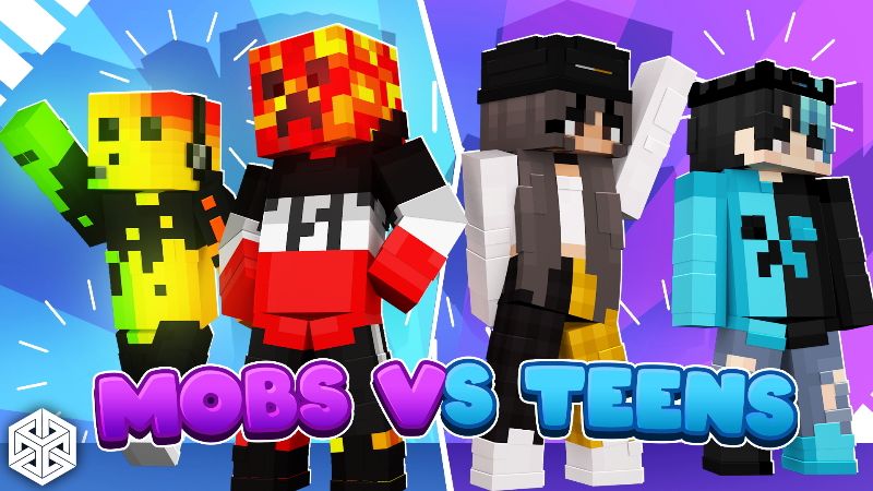 Mobs vs Teens on the Minecraft Marketplace by Yeggs