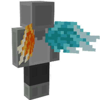 Mixed Fire Wings on the Minecraft Marketplace by Spark Universe