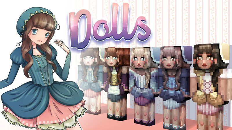 Dolls on the Minecraft Marketplace by Cleverlike Dolls on the Minecraft Marketplace by Cleverlike