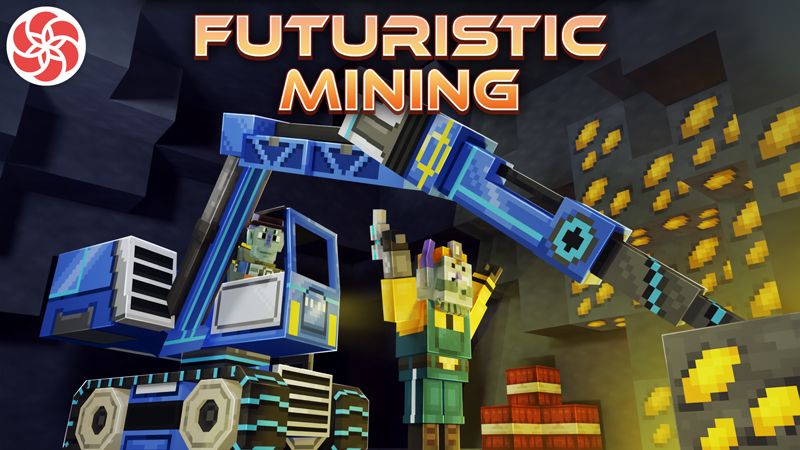 Futuristic Mining on the Minecraft Marketplace by Everbloom Games