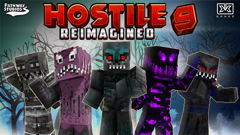 Hostile Reimagined 9 on the Minecraft Marketplace by Pathway Studios