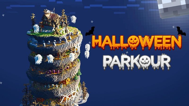 Halloween Parkour on the Minecraft Marketplace by Fall Studios