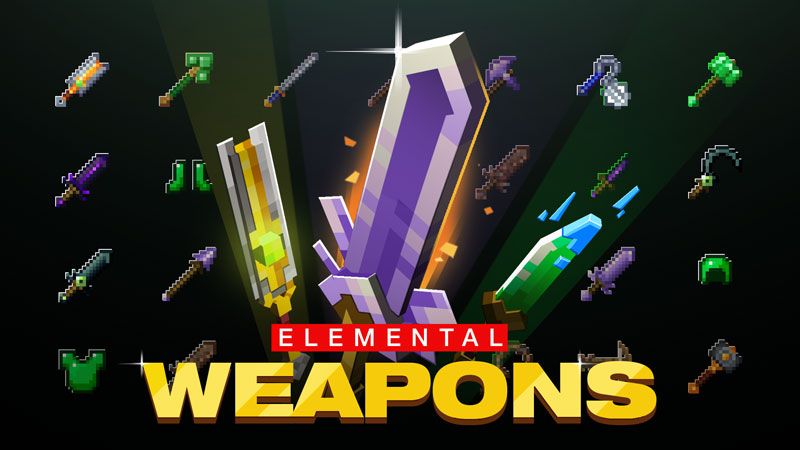 Elemental Weapons on the Minecraft Marketplace by HorizonBlocks