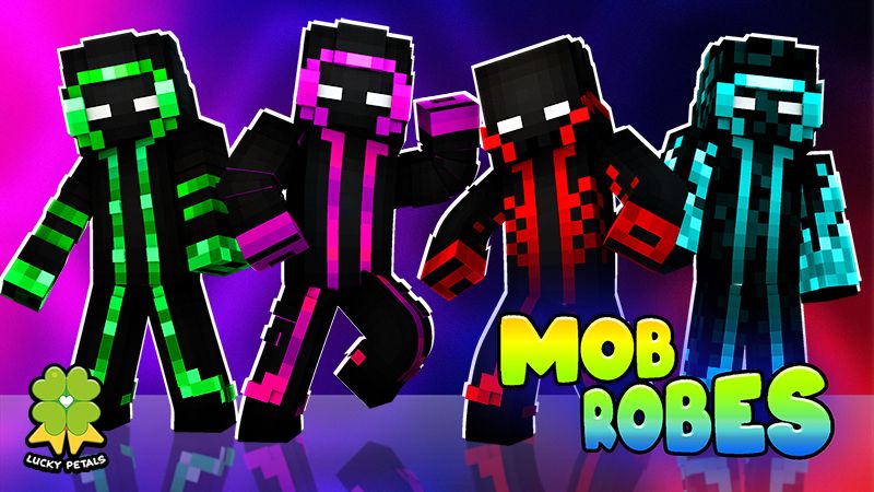Mob Robes on the Minecraft Marketplace by The Lucky Petals