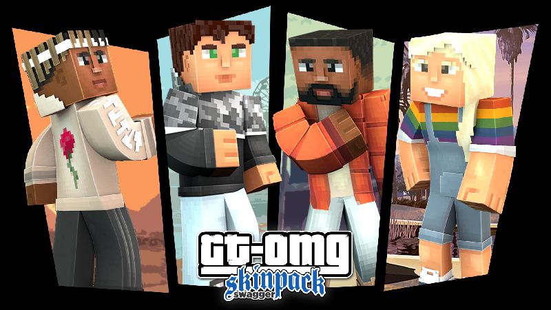 GTOMG Swagger HD Skins on the Minecraft Marketplace by Syclone Studios GTOMG Swagger HD Skins on the Minecraft Marketplace by Syclone Studios