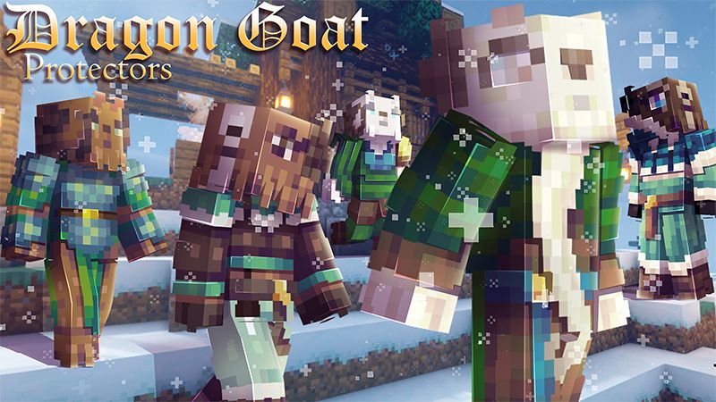Dragon Goat Protectors on the Minecraft Marketplace by Hourglass Studios Dragon Goat Protectors on the Minecraft Marketplace by Hourglass Studios