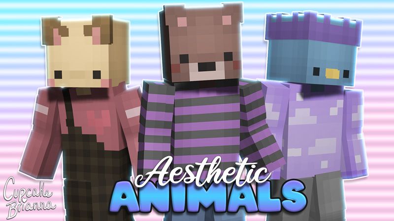 Aesthetic Animals Skin Pack on the Minecraft Marketplace by CupcakeBrianna