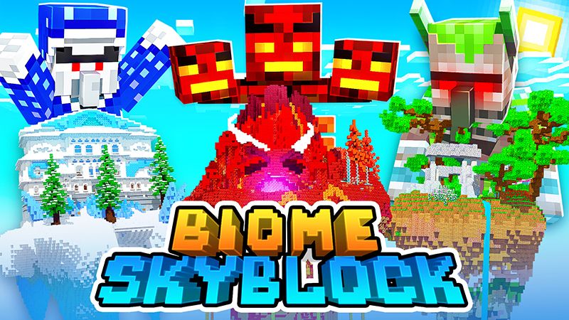 Biome Skyblock on the Minecraft Marketplace by HeroPixels