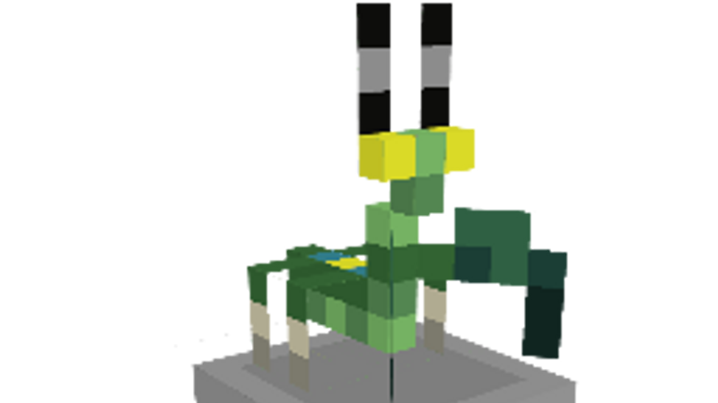 Mantis on the Head on the Minecraft Marketplace by Noxcrew