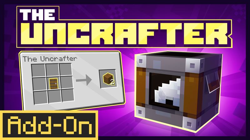 The Uncrafter on the Minecraft Marketplace by Ninja Squirrel Gaming