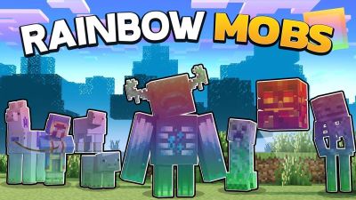 Rainbow Mobs on the Minecraft Marketplace by ASCENT