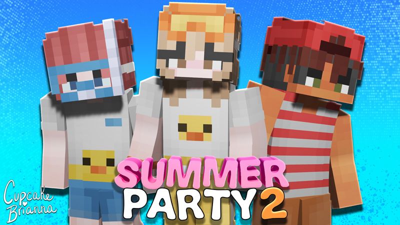 Summer Party 2 Skin Pack on the Minecraft Marketplace by CupcakeBrianna