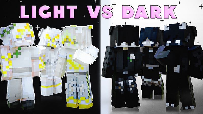 Light vs Dark on the Minecraft Marketplace by Aliquam Studios