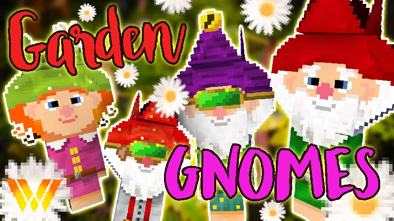 Garden Gnomes on the Minecraft Marketplace by Wandering Wizards