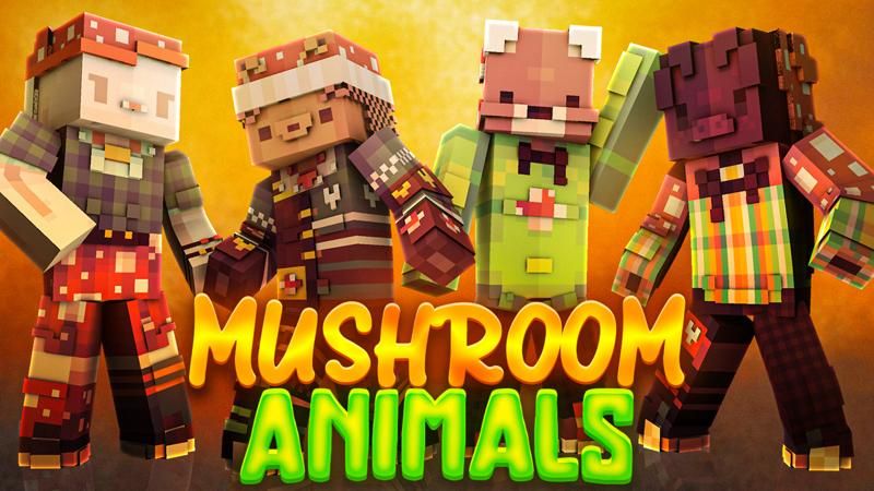 Mushroom Animals on the Minecraft Marketplace by Sapix