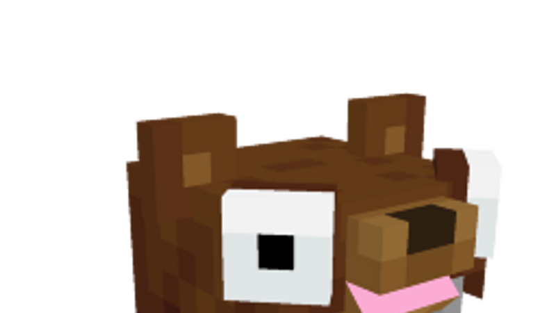 Goofy Bear Hat by Dodo Studios - Minecraft Marketplace (via ...