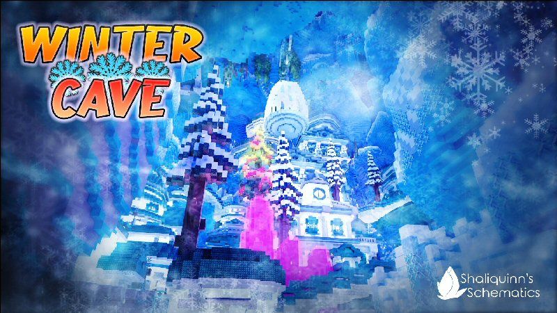 Winter Cave on the Minecraft Marketplace by Shaliquinn's Schematics Winter Cave on the Minecraft Marketplace by Shaliquinn's Schematics