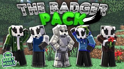The Badger Pack on the Minecraft Marketplace by Geeky Pixels