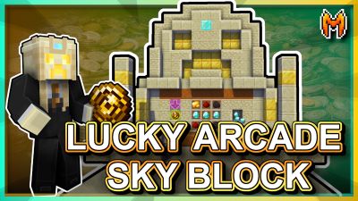 Lucky Arcade Sky Block on the Minecraft Marketplace by Metallurgy Blockworks