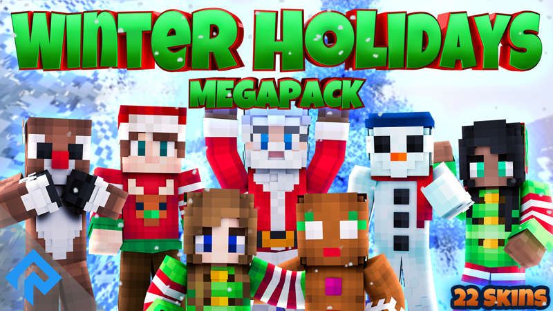 Winter Holidays Mega Pack by RareLoot (Minecraft Skin Pack) - Minecraft ...