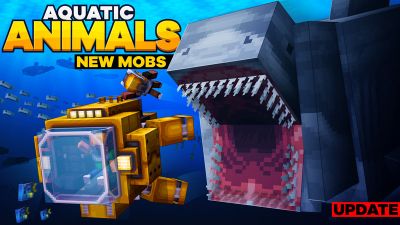 Aquatic Animals on the Minecraft Marketplace by HorizonBlocks