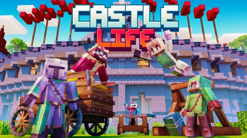 Castle Life on the Minecraft Marketplace by Cubed Creations Castle Life on the Minecraft Marketplace by Cubed Creations
