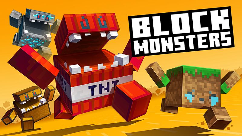 Block Monsters on the Minecraft Marketplace by Starfish Studios Block Monsters on the Minecraft Marketplace by Starfish Studios