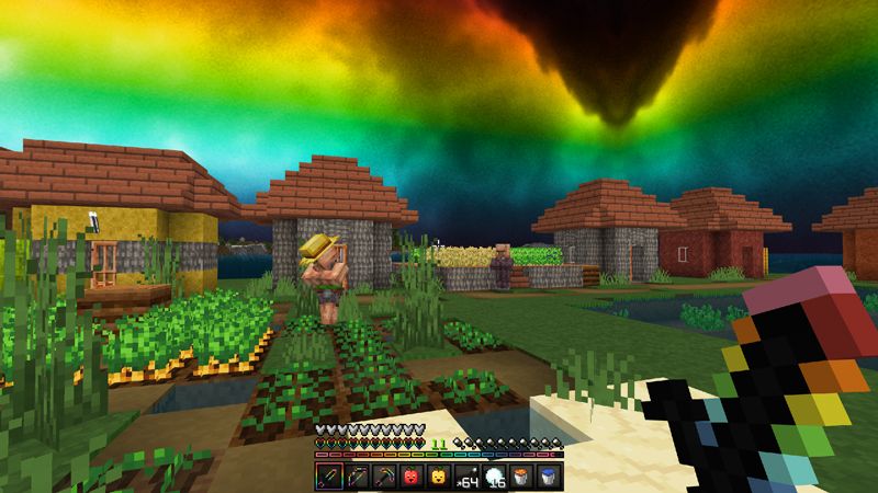 Rainbow Eclipse PvP Pack by CubeCraft Games