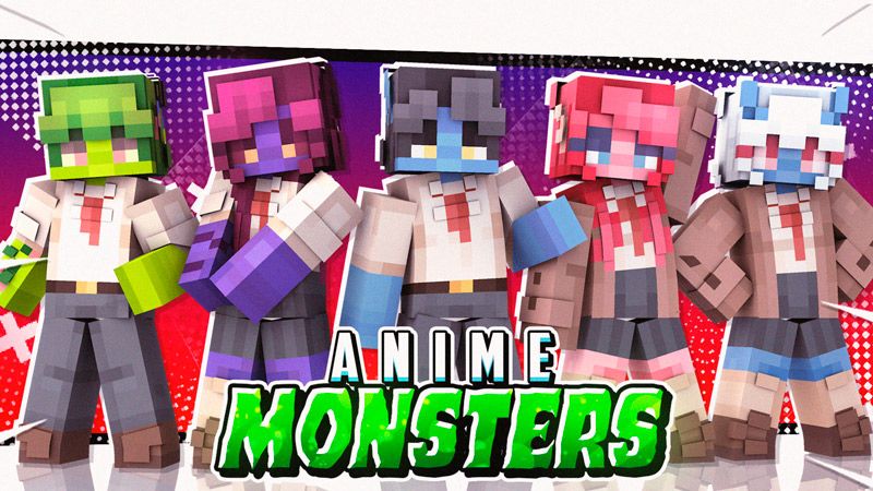 Anime Monsters on the Minecraft Marketplace by Black Arts Studios Anime Monsters on the Minecraft Marketplace by Black Arts Studios