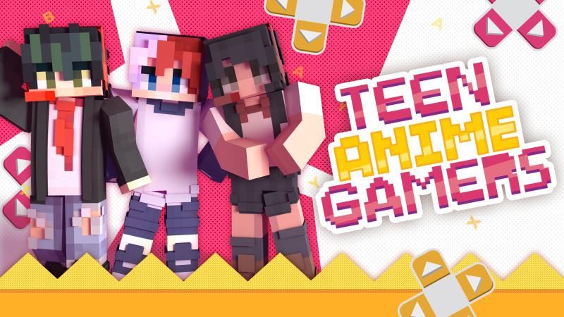 Teen Anime Gamers by Podcrash (Minecraft Skin Pack) - Minecraft Marketplace