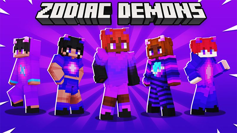 ZODIAC DEMONS on the Minecraft Marketplace by ChewMingo ZODIAC DEMONS on the Minecraft Marketplace by ChewMingo