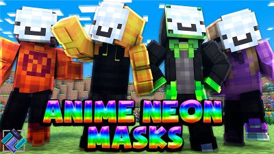 Anime Neon Masks on the Minecraft Marketplace by PixelOneUp