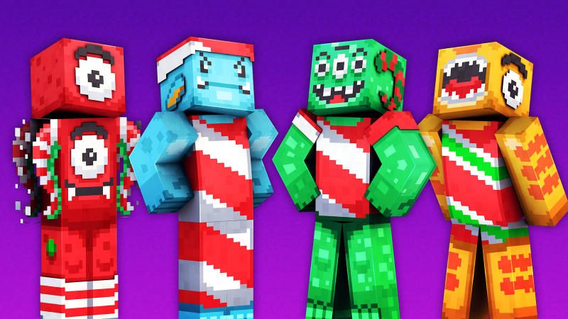 Candy Cane Monsters