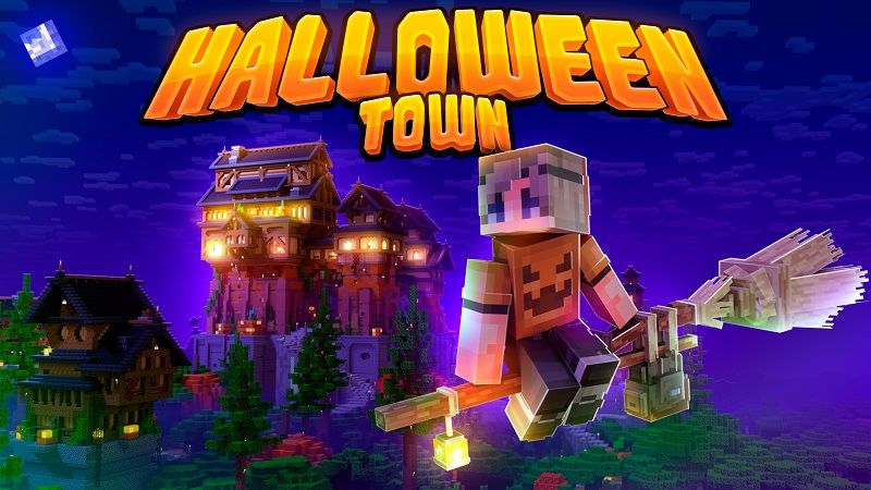 Halloween Town on the Minecraft Marketplace by Withercore Halloween Town on the Minecraft Marketplace by Withercore