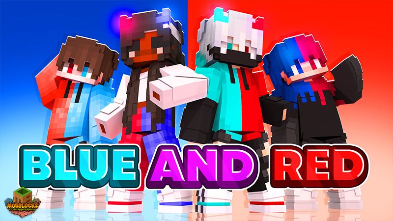 Blue and Red on the Minecraft Marketplace by MobBlocks
