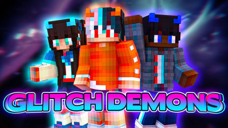 The Glitches Demon Skin Pack mod - Mods for Minecraft