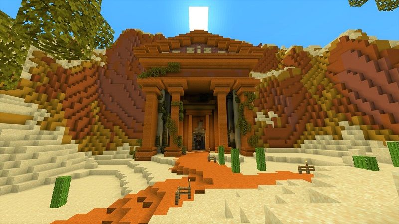 Simple Spawns: Desert Temple by Razzleberries