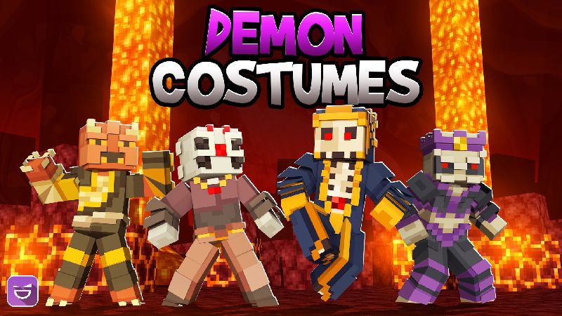 Demon Costumes on the Minecraft Marketplace by Giggle Block Studios Demon Costumes on the Minecraft Marketplace by Giggle Block Studios