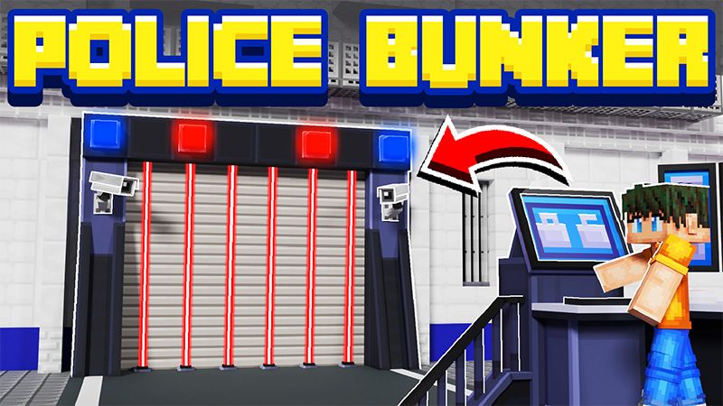 Police Underground Bunker on the Minecraft Marketplace by Wonder