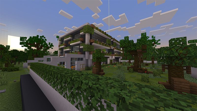 Modern Hacker Mansion by Lore Studios