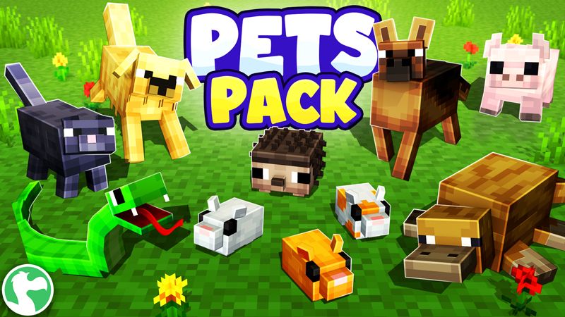 Pets Pack on the Minecraft Marketplace by Dodo Studios