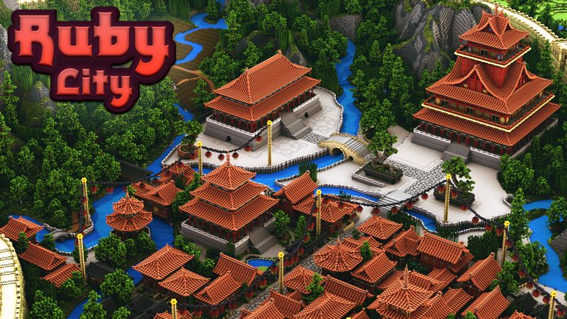 Ruby City on the Minecraft Marketplace by Impulse