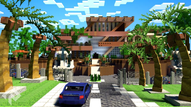 Beach Mansion on the Minecraft Marketplace by RareLoot Beach Mansion on the Minecraft Marketplace by RareLoot
