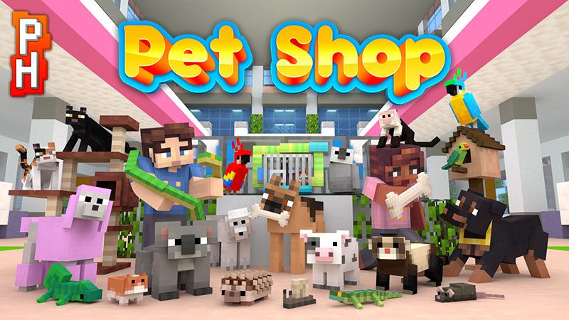 Pet Shop on the Minecraft Marketplace by PixelHeads Pet Shop on the Minecraft Marketplace by PixelHeads