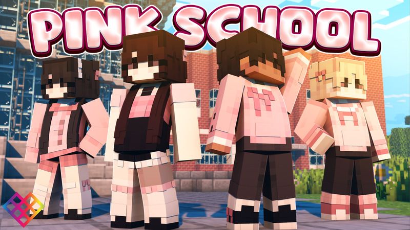 Pink School on the Minecraft Marketplace by Rainbow Theory Pink School on the Minecraft Marketplace by Rainbow Theory